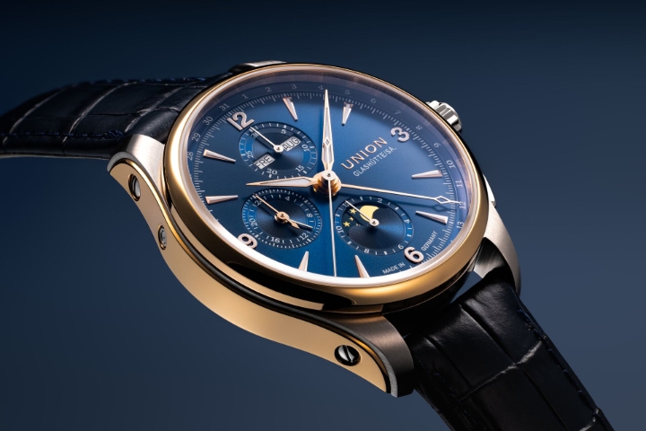 Obrazek Union Glashütte Belisar Chronograph Moon Phase