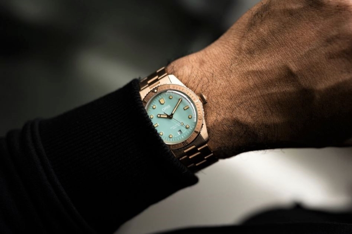 Obrazek Oris Divers Sixty-Five ‘Cotton Candy’