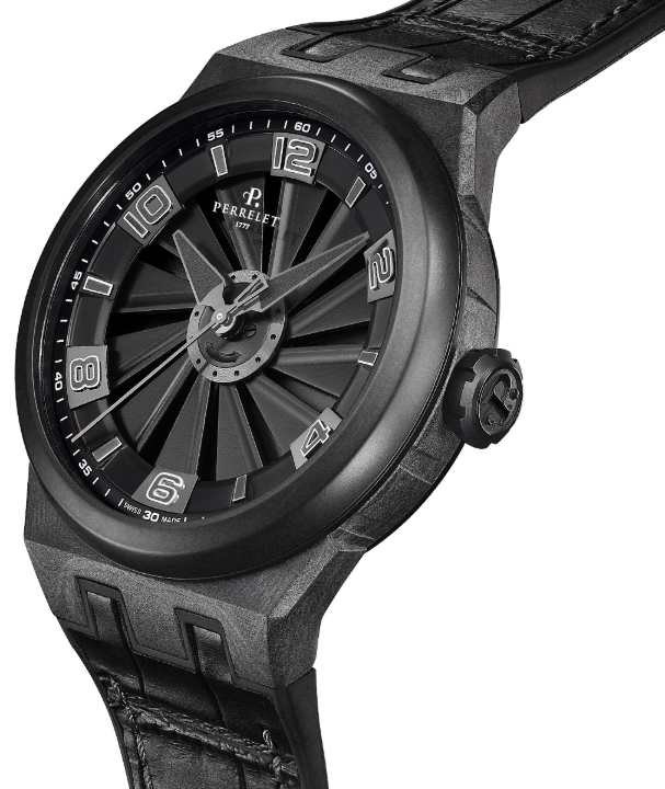 Obrazek Perrelet Turbine Carbon Black Edition