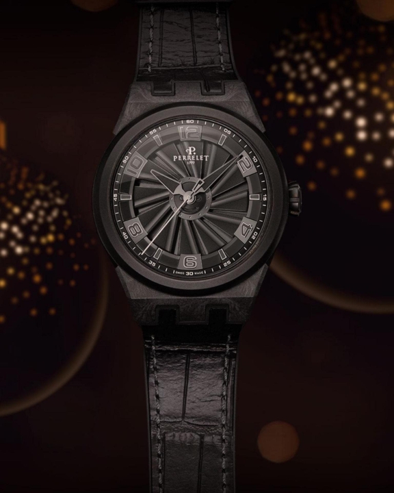 Obrazek Perrelet Turbine Carbon Black Edition