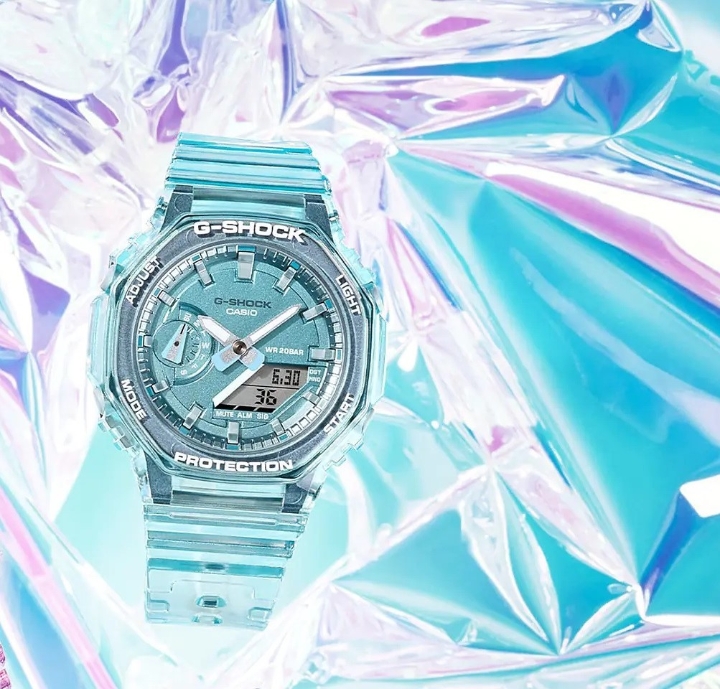 Obrazek Casio G-Shock Mini Skeleton x Metallic Dial