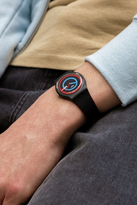 Obrazek Swatch Circling Black