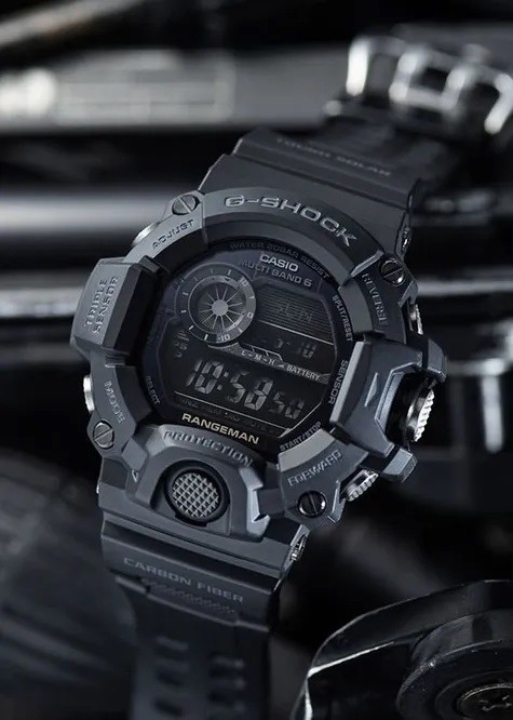 Obrazek Casio G-Shock Black-Out Rangeman