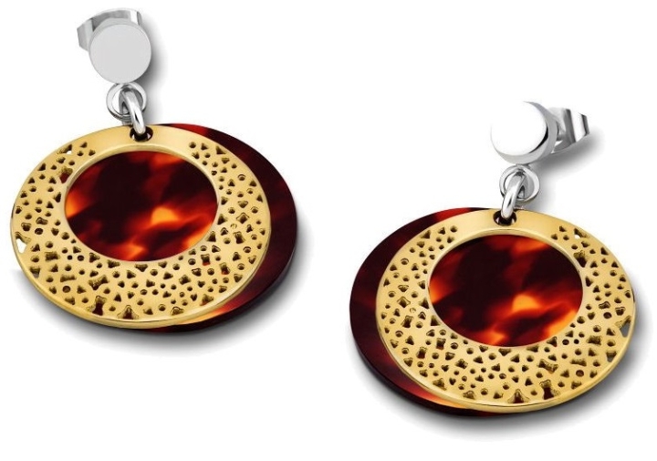 Obrazek LOTUS STYLE kolczyki WOMAN BASIC