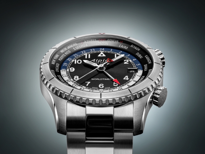 Obrazek Alpina Startimer Pilot Quartz Worldtimer