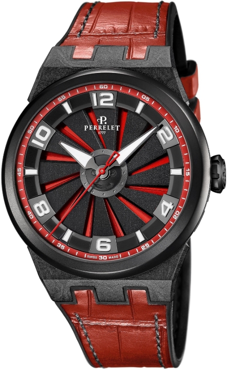 Obrazek Perrelet Turbine Carbon Red