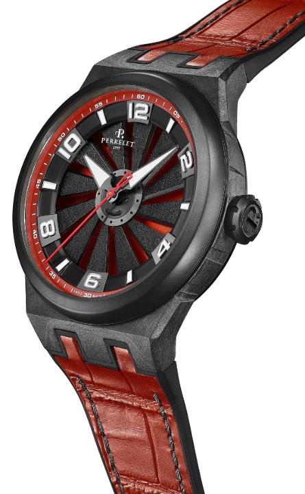 Obrazek Perrelet Turbine Carbon Red