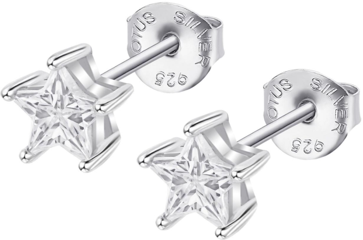 Obrazek LOTUS SILVER kolczyki ESSENTIALS