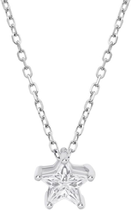 Obrazek LOTUS SILVER naszyjnik ESSENTIALS