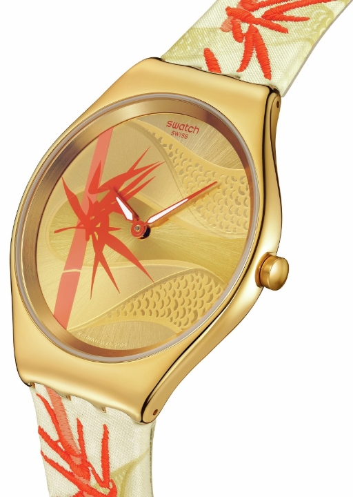 Obrazek SWATCH GOLDEN RED BAMBOO