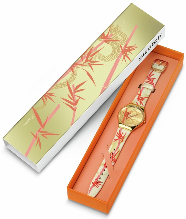 Obrazek SWATCH GOLDEN RED BAMBOO
