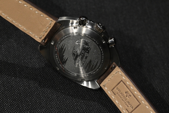 Obrazek Vratislavia Conceptum Heritage Chrono S.19 Brązowy pasek