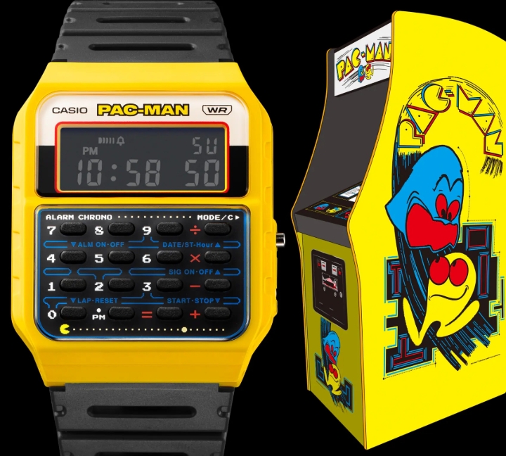 Obrazek Casio Vintage PAC-MAN Collaboration