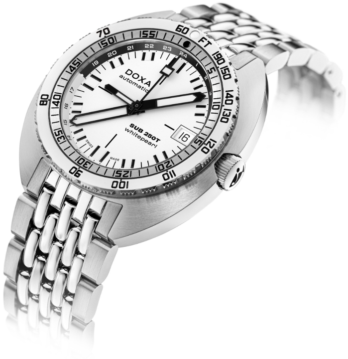 Obrazek DOXA Doxa SUB 250T GMT Whitepearl