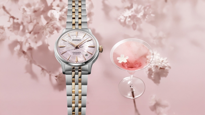 Obrazek Seiko Presage Cocktail Time Sakura Aviation Limited Edition