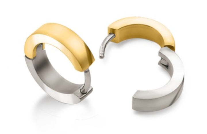 Obrazek BOCCIA TITANIUM kolczyki