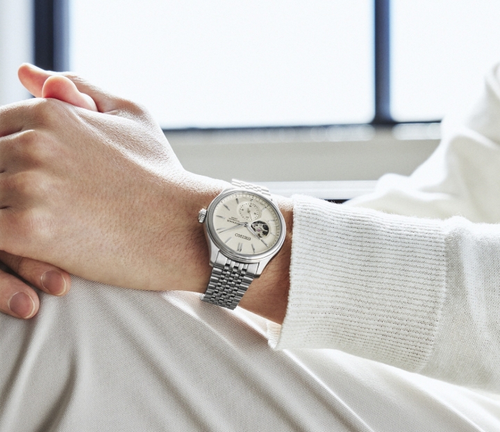 Obrazek Seiko Presage Classic ‘Shiro-iro’ Open Heart