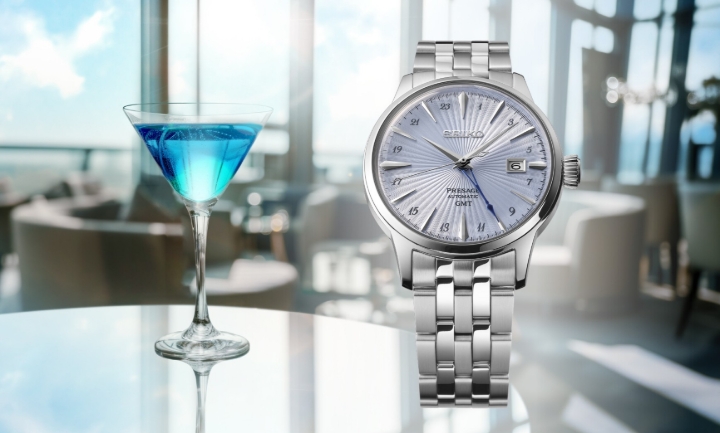 Obrazek Seiko Presage Cocktail Time Skydiving