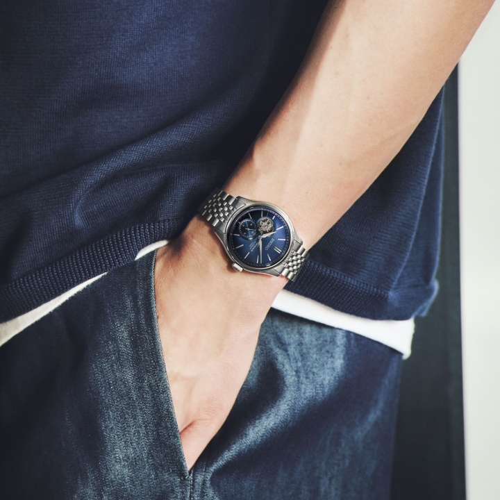 Obrazek Seiko Presage Classic „Ai-Iro“ Open Heart