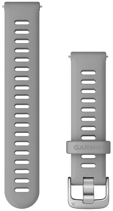Obrazek Pasek Garmin Powder grey Silicone 18mm