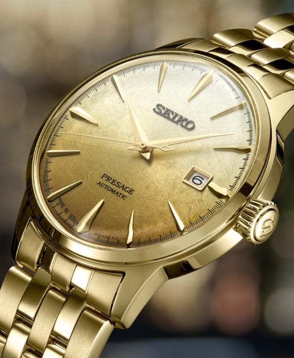 Obrazek Seiko ‘Beer Julep’ Presage Cocktail Time European & US Exclusive