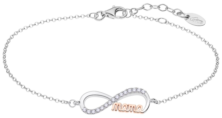 Obrazek LOTUS SILVER bransoleta MOTHER'S LOVE
