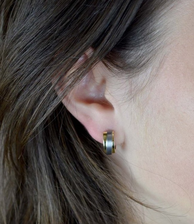 Obrazek BOCCIA TITANIUM kolczyki