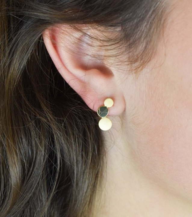 Obrazek BOCCIA TITANIUM kolczyki