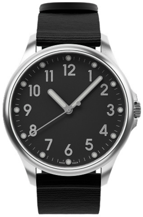 Obrazek Mudita Radiant Automatic Charcoal Black 40mm