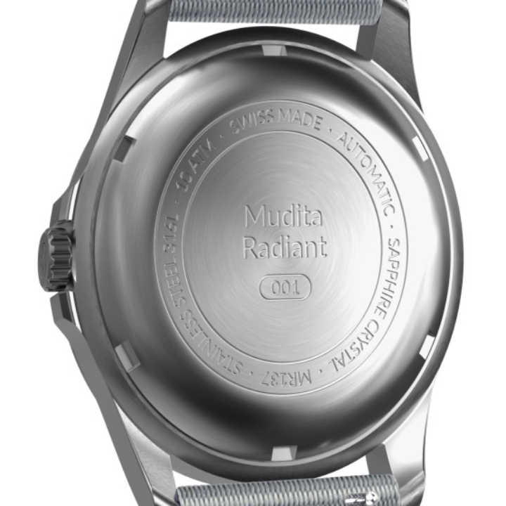 Obrazek Mudita Radiant Automatic Pebble Gray 37mm