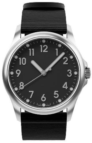 Zegarek męski Mudita Radiant Charcoal Black Automatic