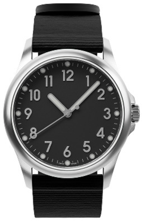 Obrazek Mudita Radiant Automatic Charcoal Black 32mm