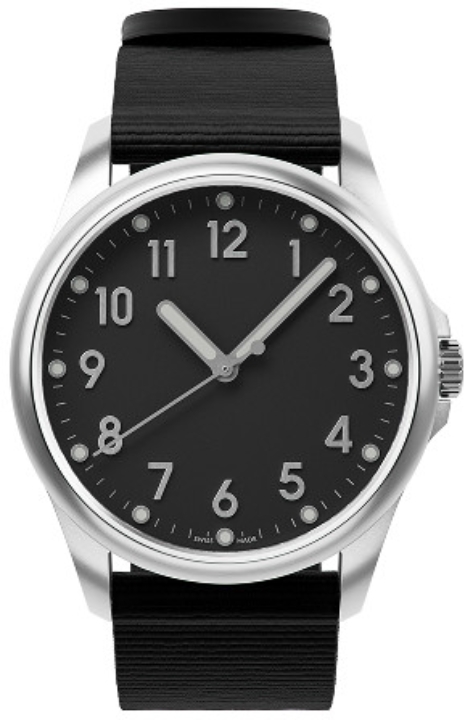 Obrazek Mudita Radiant Automatic Charcoal Black 37mm