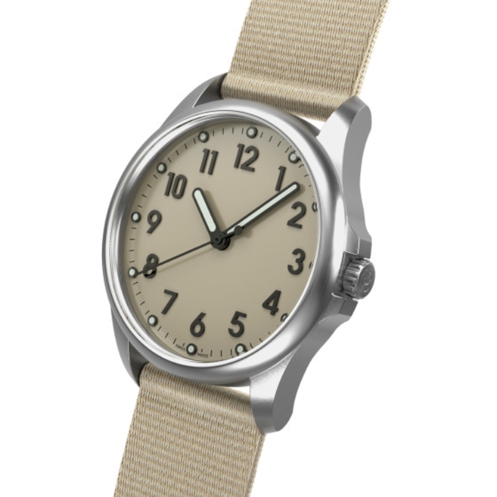 Obrazek Mudita Radiant Automatic Sand Beige 37mm