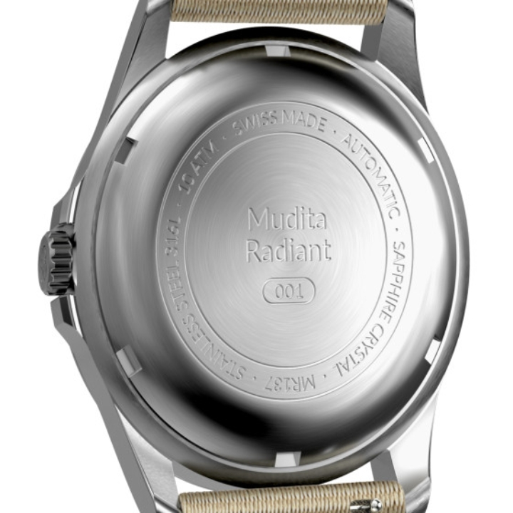 Obrazek Mudita Radiant Automatic Sand Beige 40mm