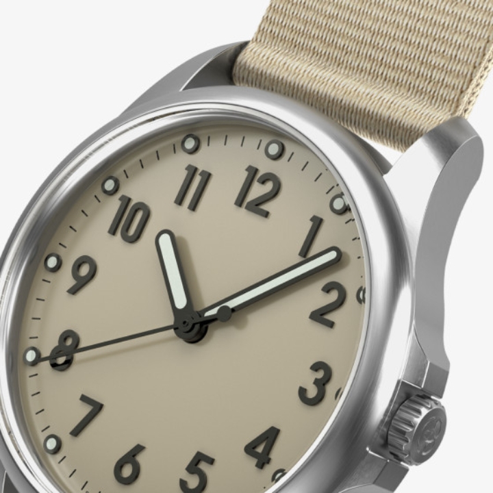 Obrazek Mudita Radiant Automatic Sand Beige 40mm