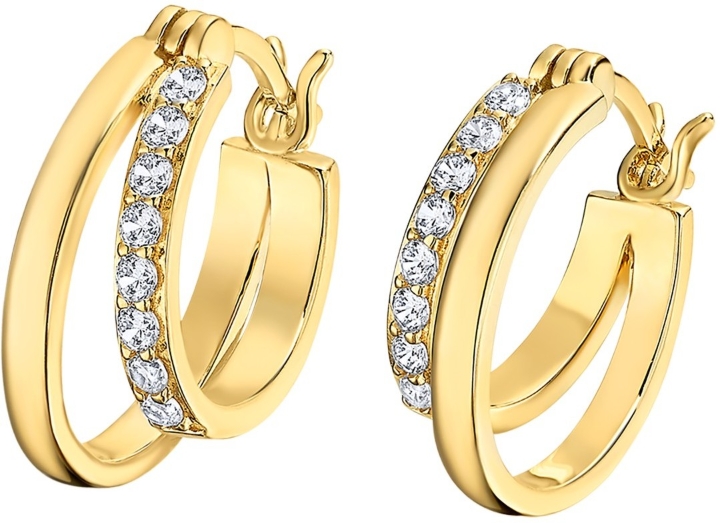 Obrazek LOTUS SILVER kolczyki PURE ESSENTIAL