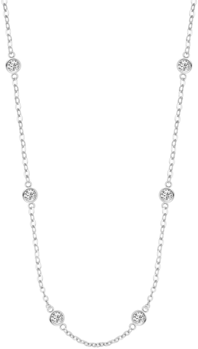 Obrazek LOTUS SILVER naszyjnik ESSENTIALS