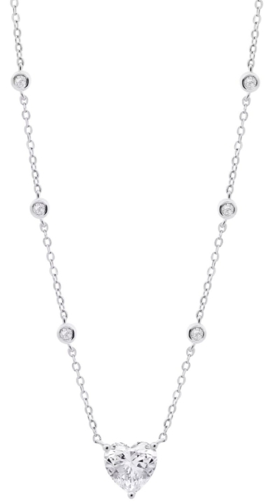 Obrazek LOTUS SILVER naszyjnik MOMENTS