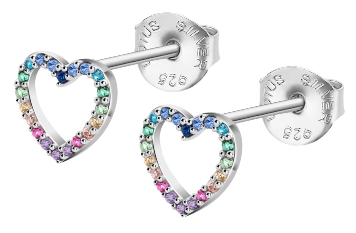 Obrazek LOTUS SILVER kolczyki IT GIRL