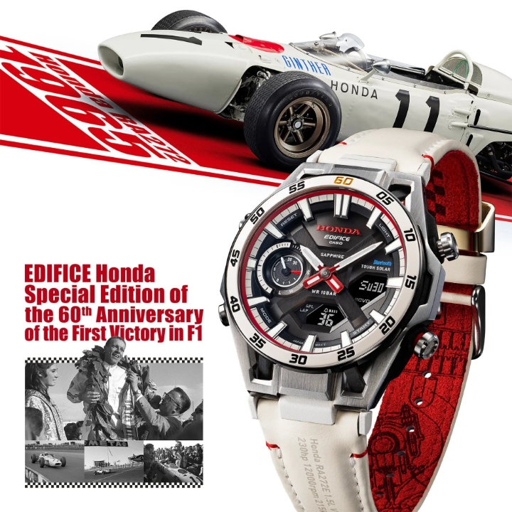 Obrazek Casio Edifice x Honda Formula 1 60th Anniversary Limited Edition