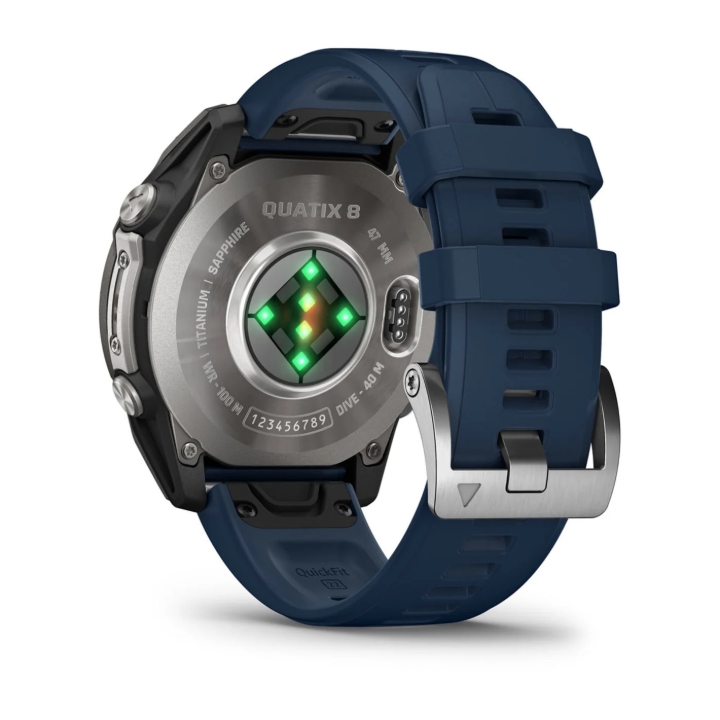 Obrazek Garmin Quatix 8 47 mm, Amoled, Sapphire, Tytan