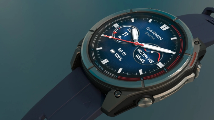 Obrazek Garmin Quatix 8 47 mm, Amoled, Sapphire, Tytan