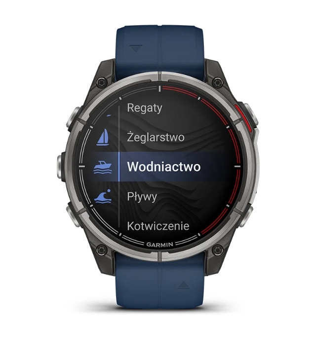 Obrazek Garmin Quatix 8 47 mm, Amoled, Sapphire, Tytan