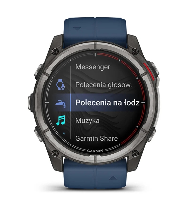 Obrazek Garmin Quatix 8 51 mm, Amoled, Sapphire, Tytan
