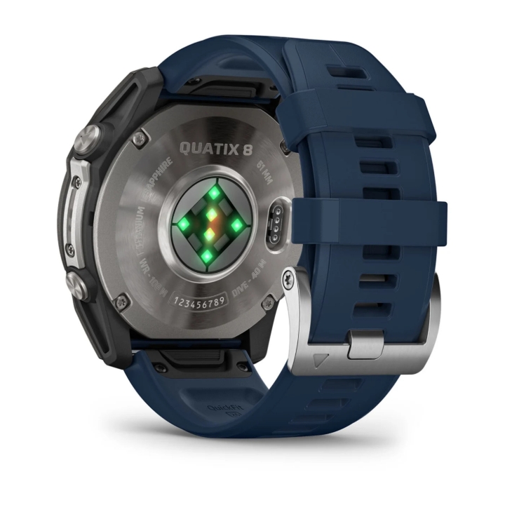 Obrazek Garmin Quatix 8 51 mm, Amoled, Sapphire, Tytan