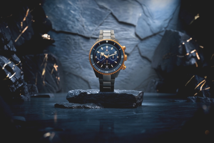 Obrazek Rado Captain Cook High-Tech Ceramic Automatic Chronograph
