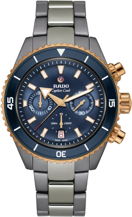 Obrazek Rado Captain Cook High-Tech Ceramic Automatic Chronograph