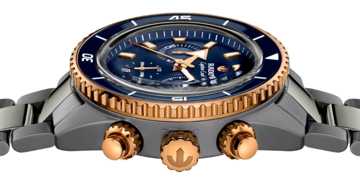 Obrazek Rado Captain Cook High-Tech Ceramic Automatic Chronograph