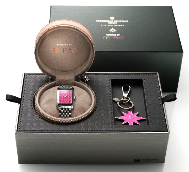 Obrazek Frederique Constant Classics Carrée Blush Edition by Felipao